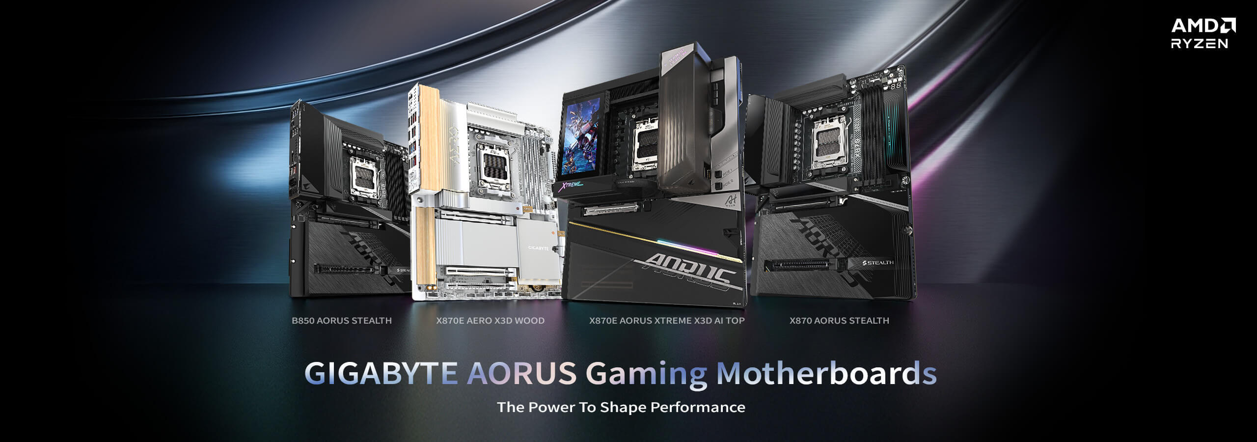 GIGABYTE AORUS Gaming Motherboards