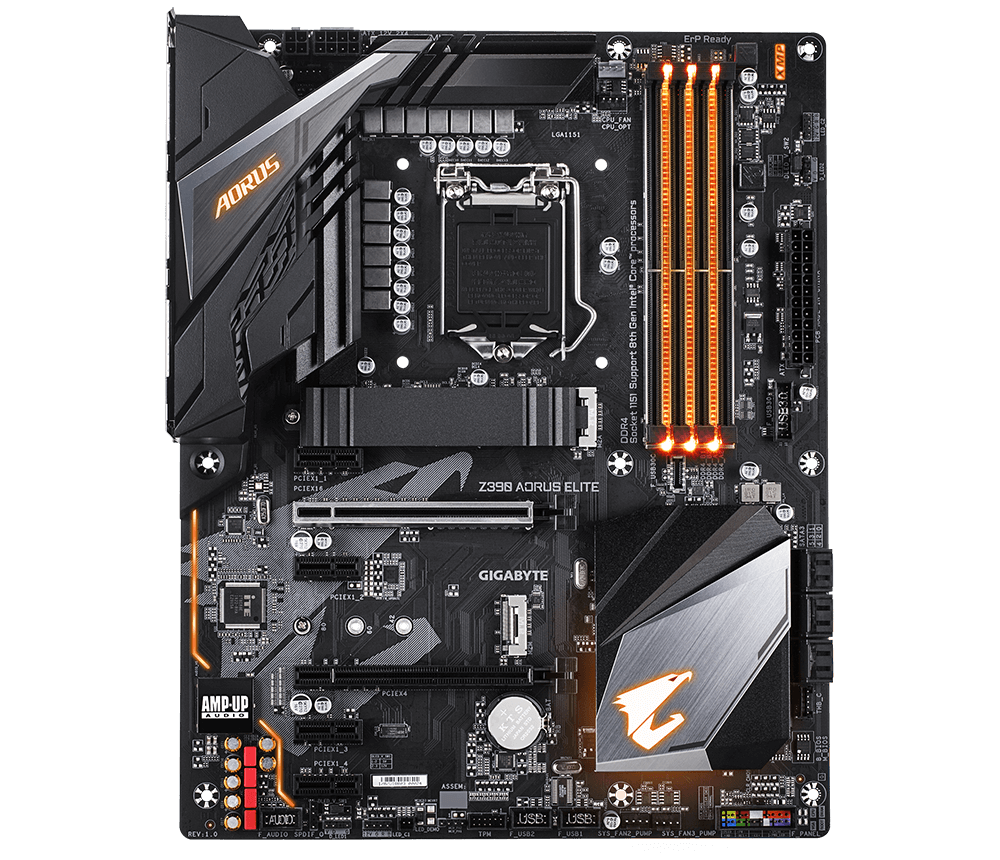 GIGABYTE Z390 AORUS ELITE 本体 Z390 AORUS ELITE (rev. 1.0) Key Features | Motherboard