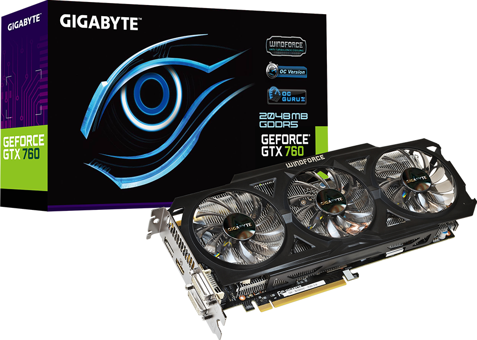 Graphics Card - GV-N760OC-2GD