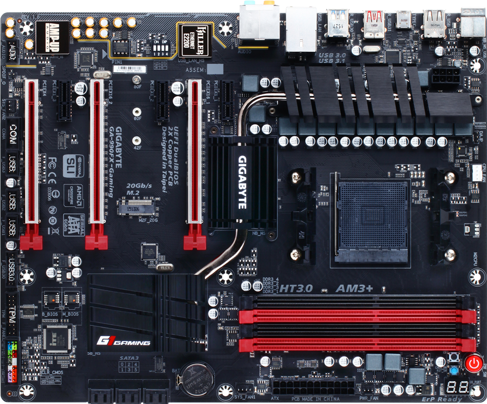GA-990FX-Gaming (Rev. 1.0) マザーボード - GIGABYTE Japan