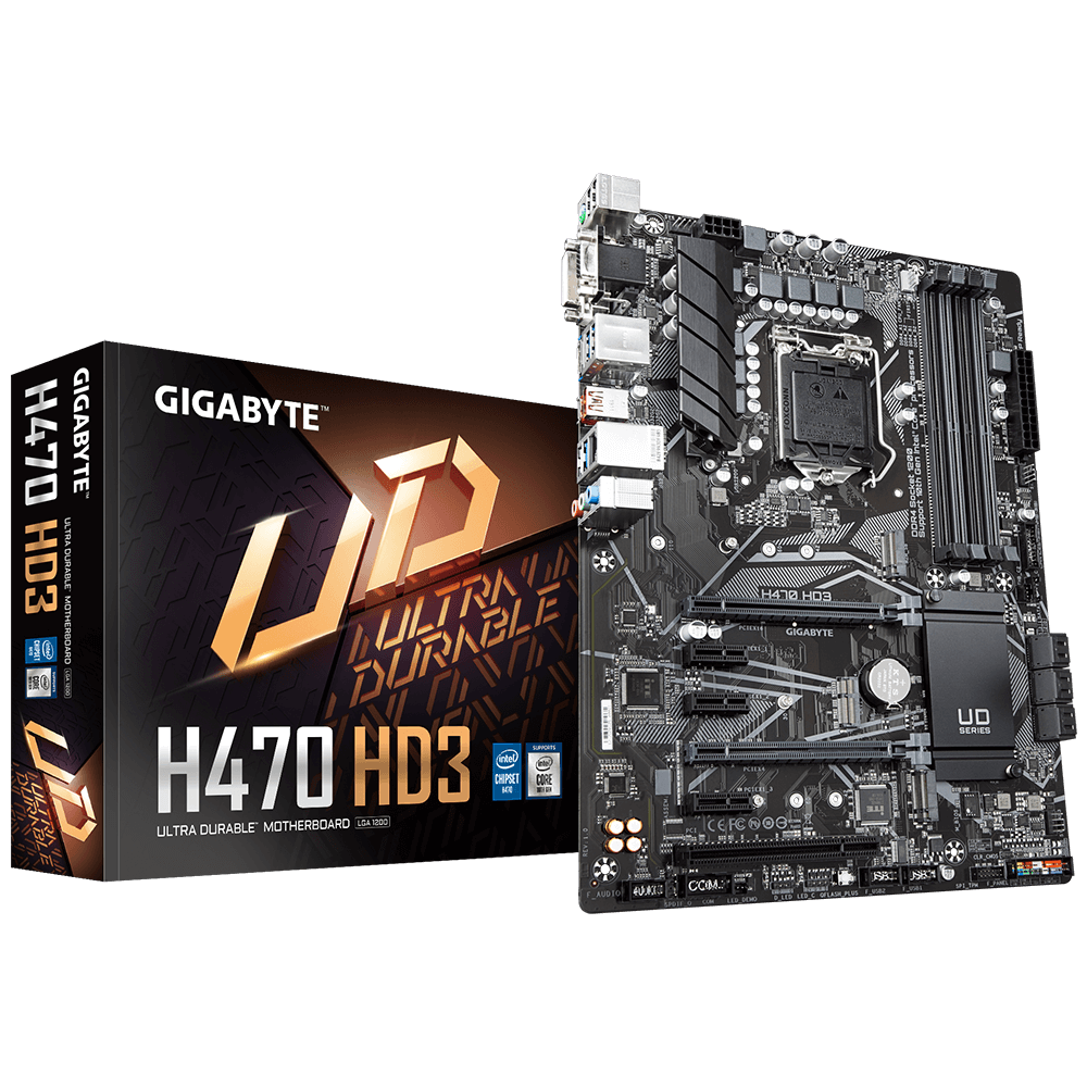 H470 HD3 (rev. 1.0) 主な特徴 | マザーボード - GIGABYTE Japan