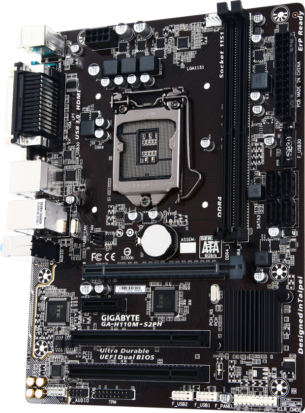 GA-H110M-S2PH (Rev. 1.0) Motherboard - GIGABYTE Global