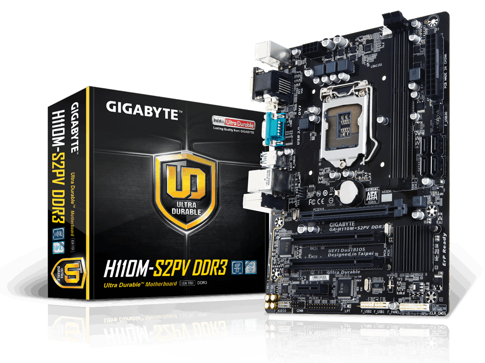 GA-H110M-S2PV DDR3