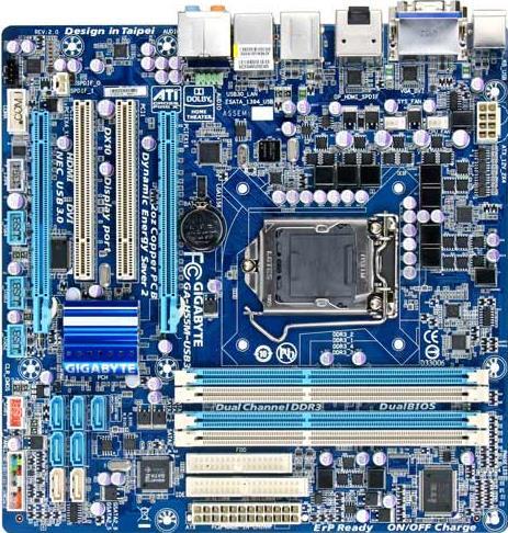 Motherboard - GA-H55M-USB3