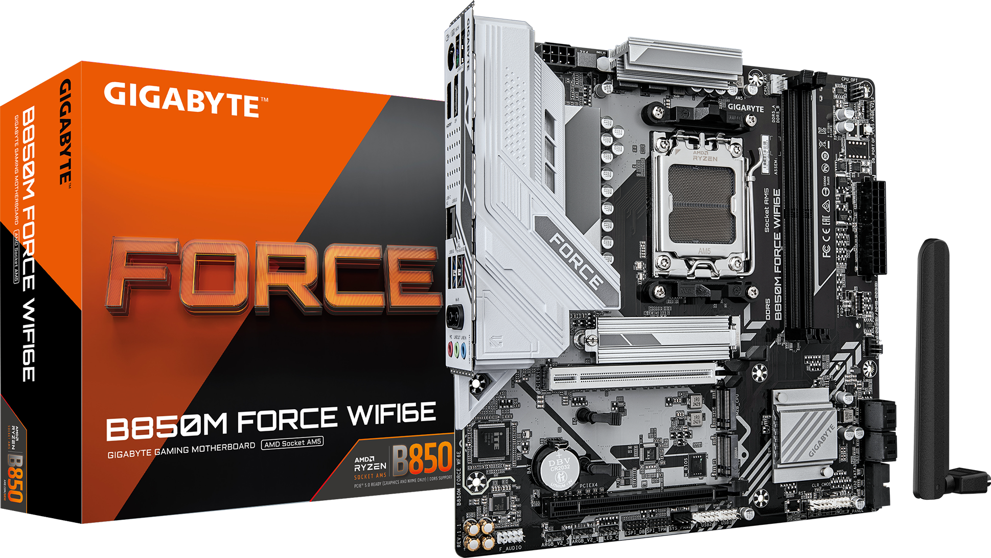 B850M FORCE WIFI6E (Rev. 1.1)