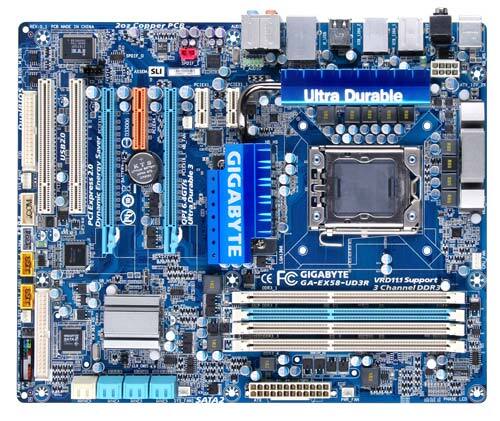 GA-EX58-UD3R-SLI (rev. 1.0) - Moederbord