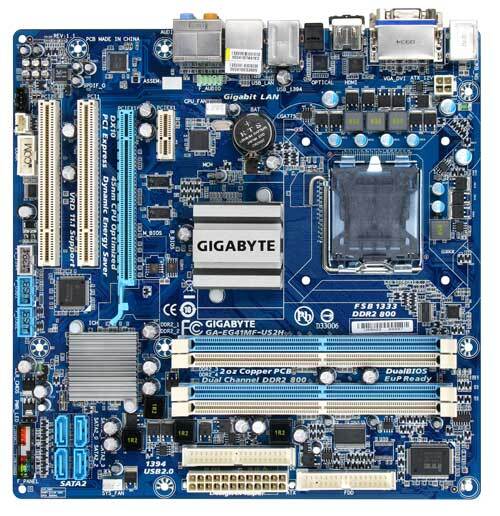 GA-EG41MF-US2H (rev. 1.1) - Motherboard