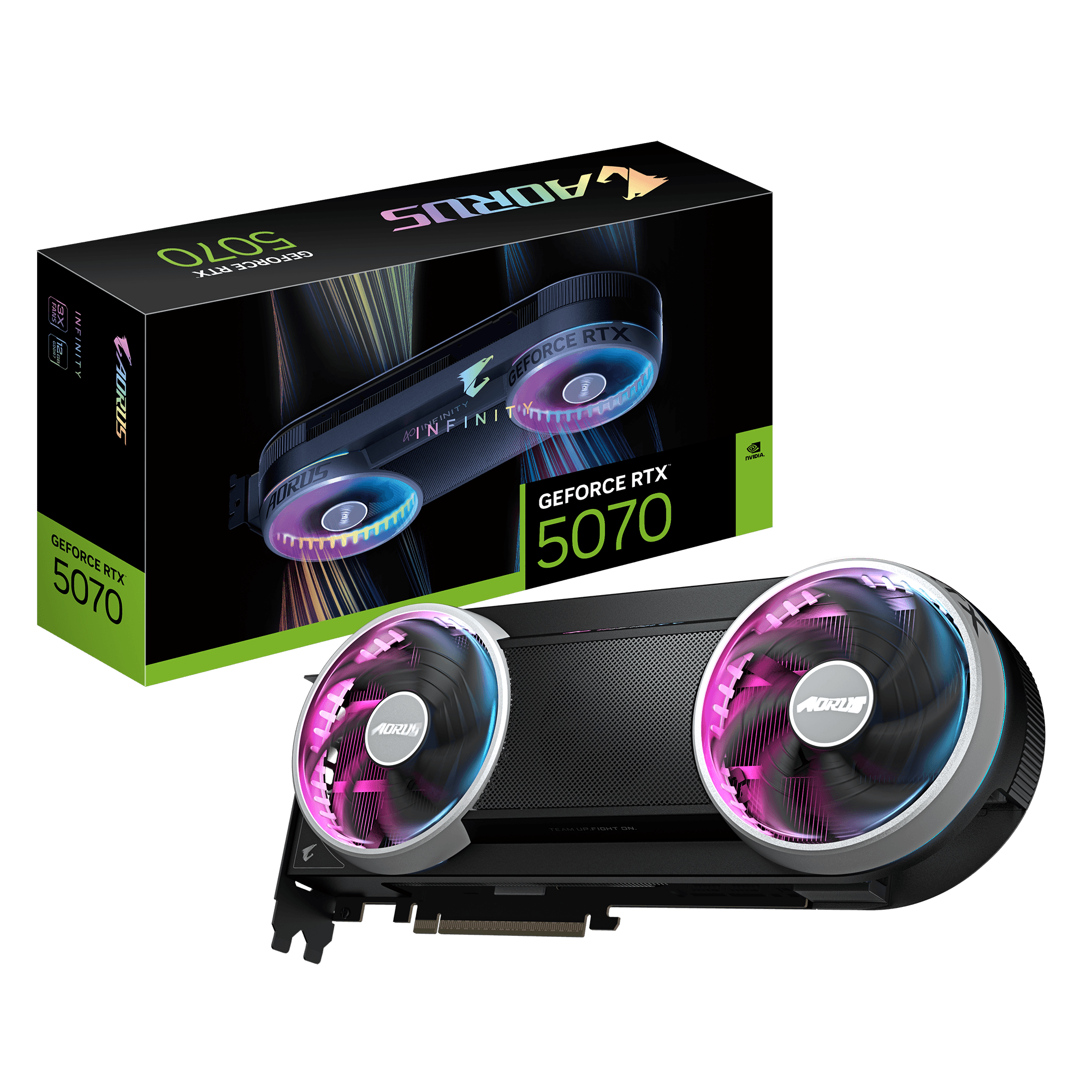 AORUS GeForce RTX™ 5070 INFINITY 12G