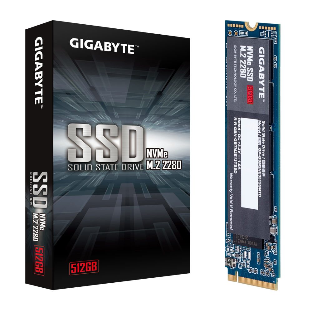 GIGABYTE NVMe SSD 512GB SSD GIGABYTE 