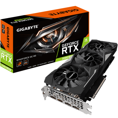 GeForce® RTX 2080 SUPER™ WINDFORCE OC 8G Key Features