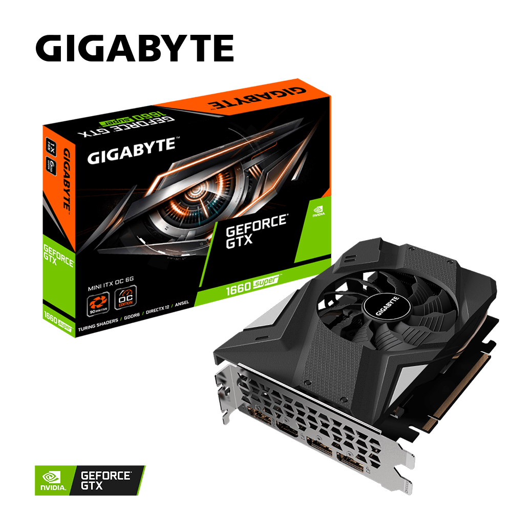 GeForce® GTX 1660 SUPER™ MINI ITX OC 6G｜AORUS - GIGABYTE USA