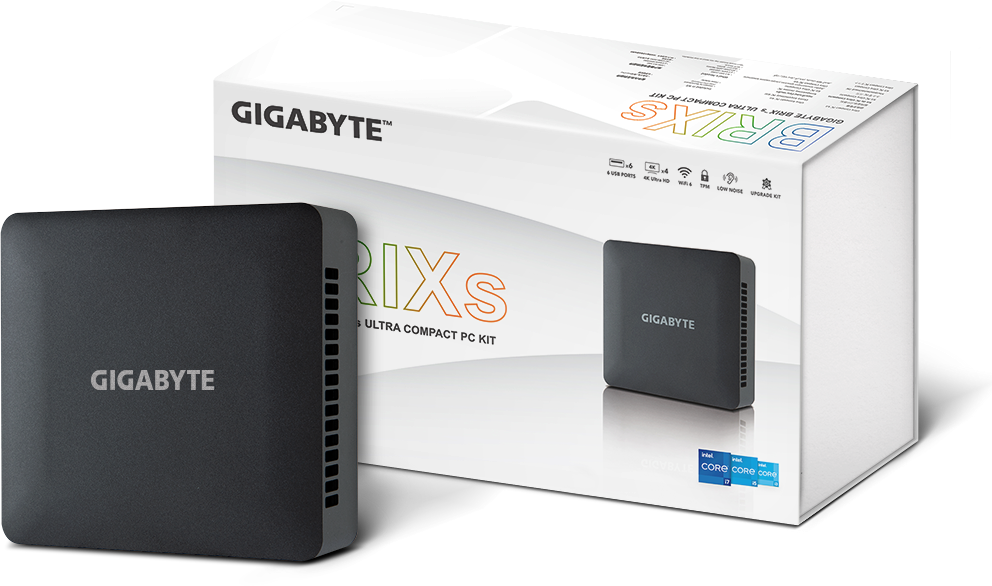 BRIX (Mini-PC Barebone) - GB-BRi3H-1315