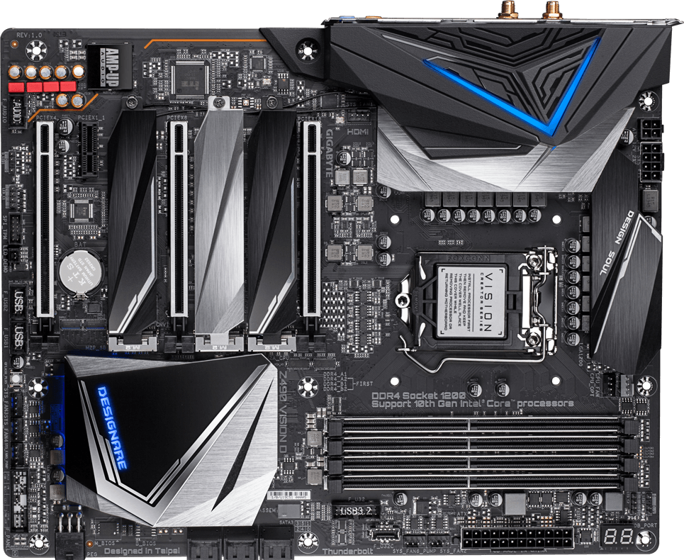 GIGABYTE Z490 VISION D マザーボード Z490 VISION D (Rev. 1.x) - GIGABYTE Japan
