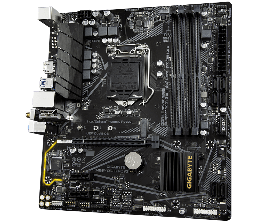 B460M DS3H AC V2 (rev. 1.0) Key Features | Motherboard