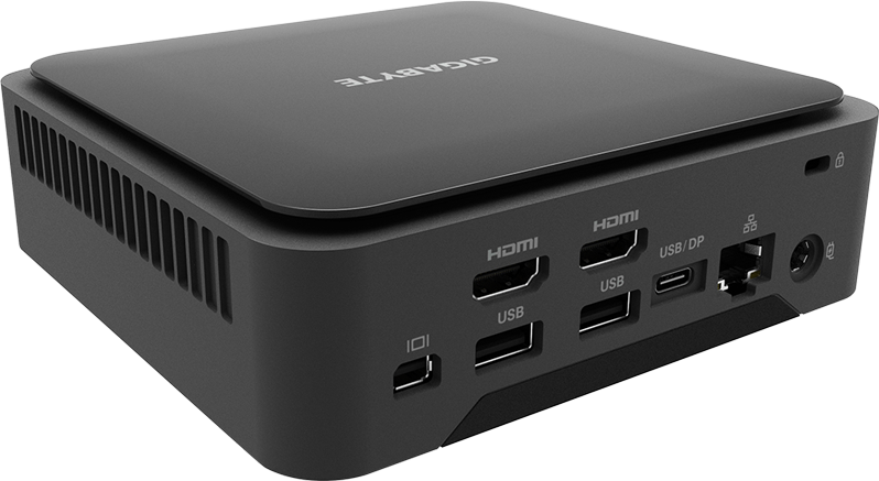 GB-BER7H-5800 BRIX (Mini-PC ベアボーン) 仕様 - GIGABYTE Japan