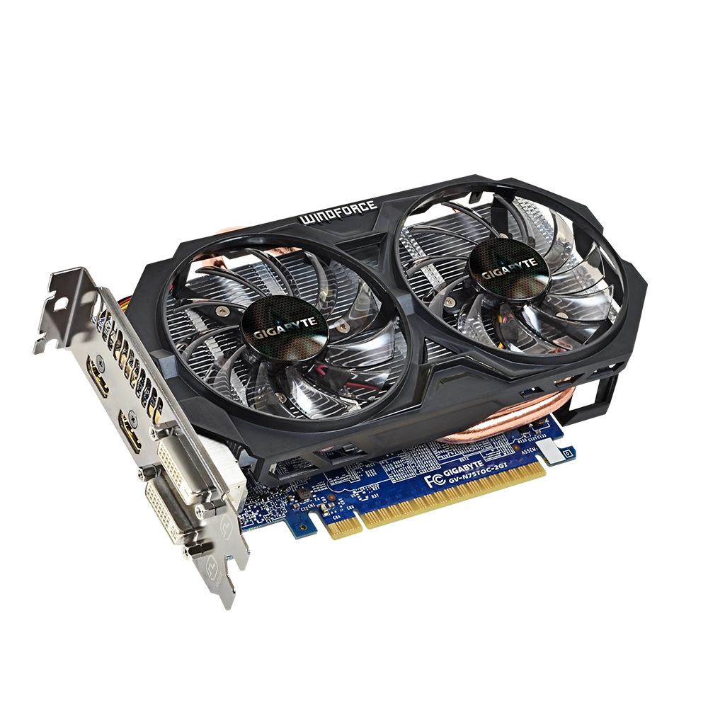 GIGABYTE グラフィックボード NVIDIA GeForce GTX750Ti PCI-Ex16 2GB GV-N75TOC-2GI 9jupf8b GV-N75TOC-2GI Overview | Graphics Card - GIGABYTE U.S.A.