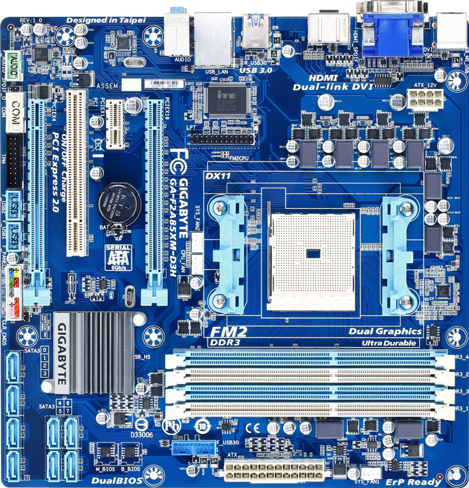 GA-F2A85XM-D3H (Rev. 1.0) マザーボード - GIGABYTE Japan