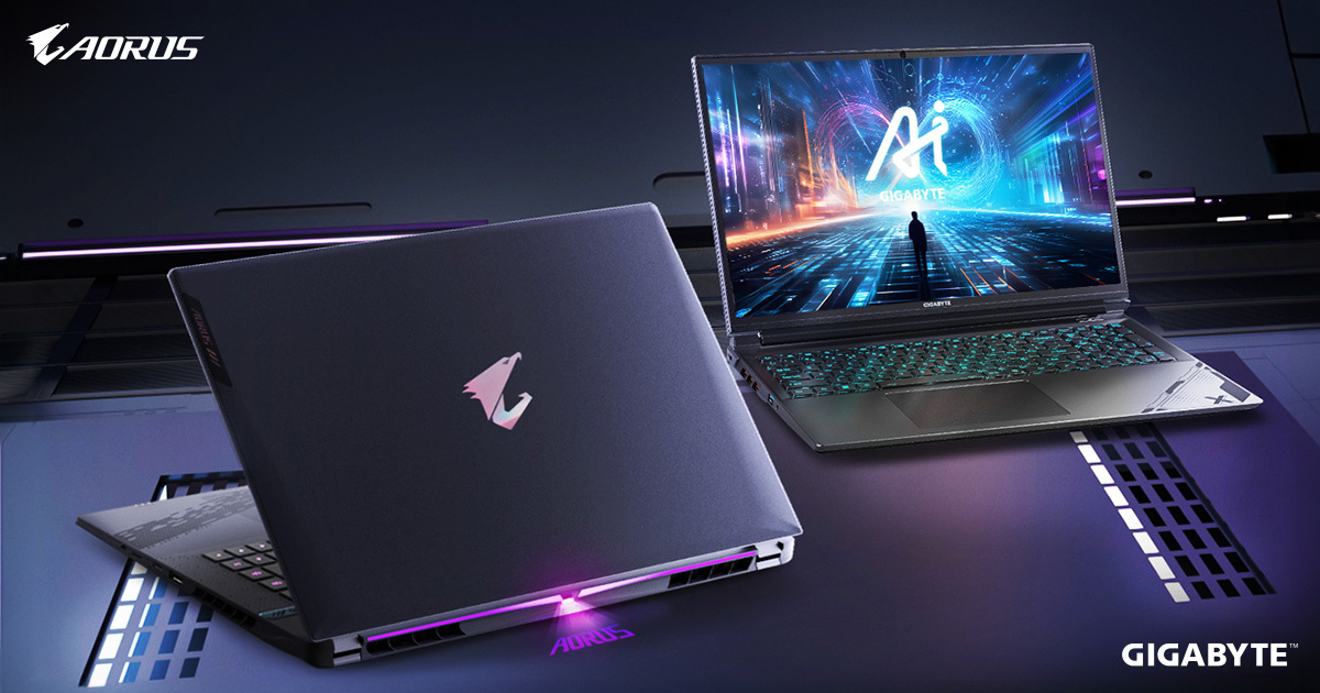 GIGABYTE Debuts Next-Gen 16-inch AI Gaming Laptops at CES 2024