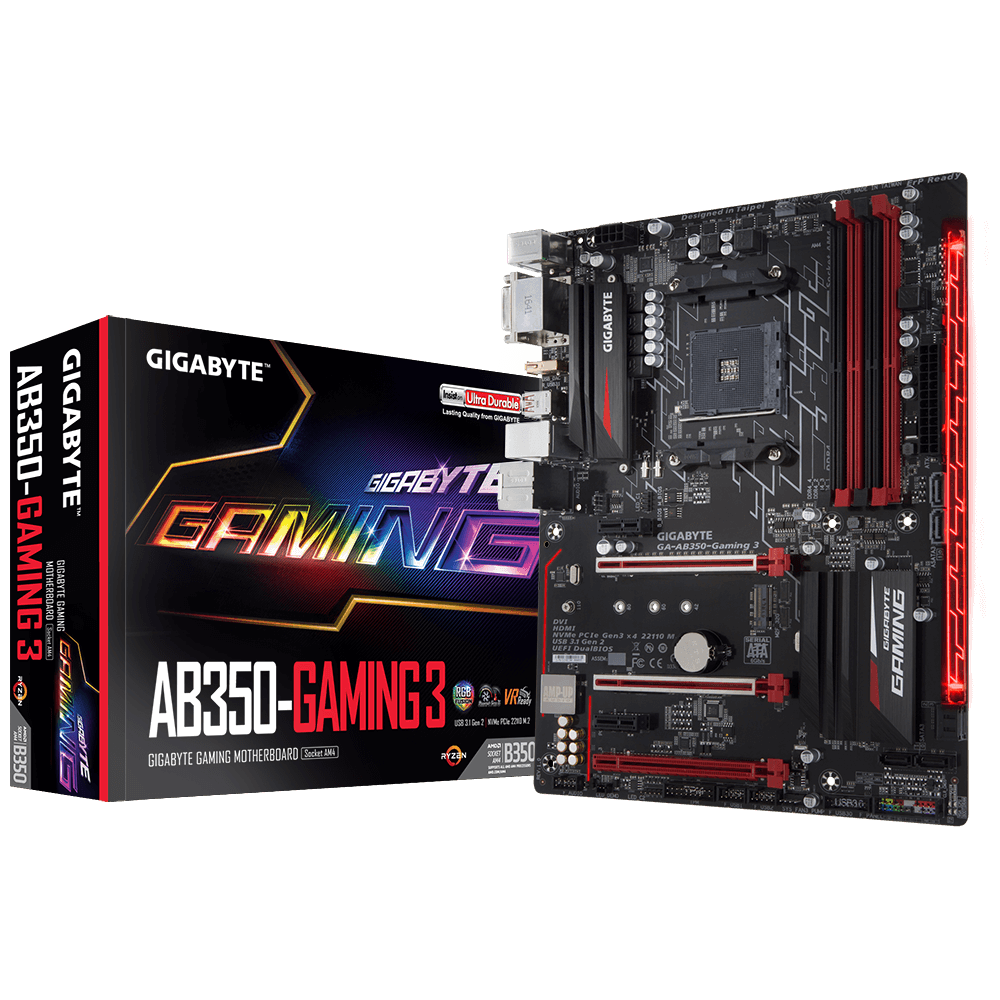 GIGABYTE GA AB350 Gaming 3 Motherboard｜AORUS 