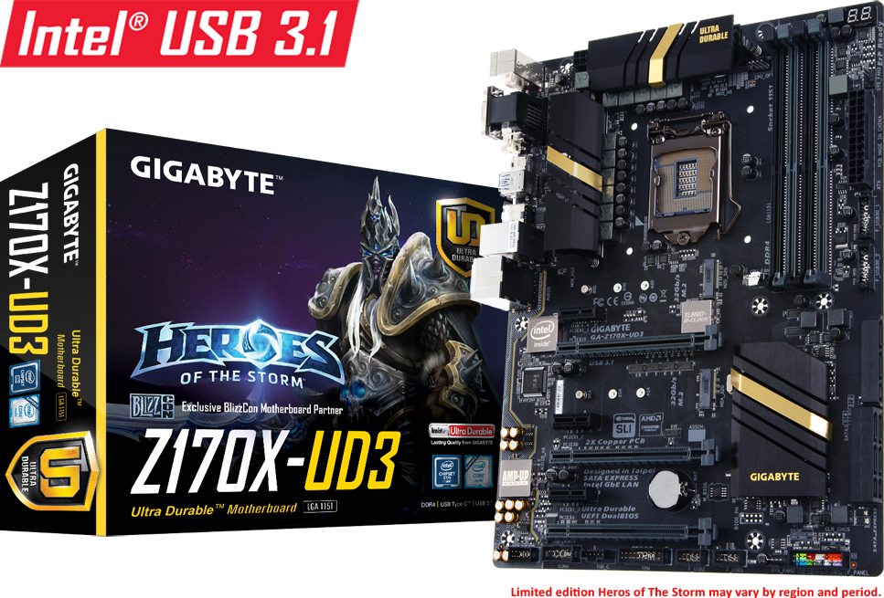 Motherboard - GA-Z170X-UD3