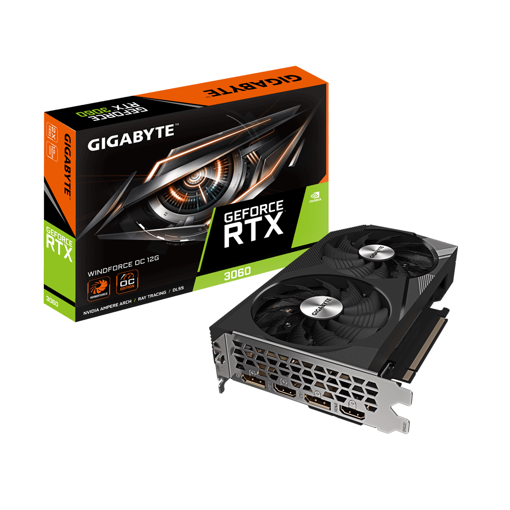 GeForce RTX™ 3060 WINDFORCE OC 12G (rev. 2.0) Key Features