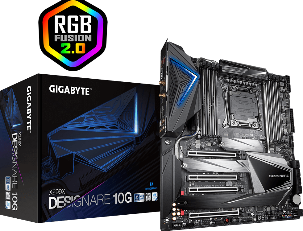X299X DESIGNARE 10G (Rev. 1.0) マザーボード - GIGABYTE Japan