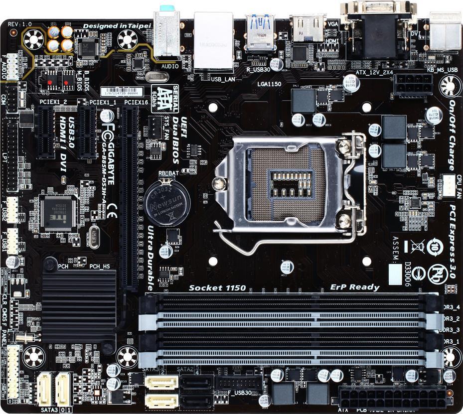 GA-B85M-DS3H-A (Rev. 1.0) Motherboard - GIGABYTE U.S.A.