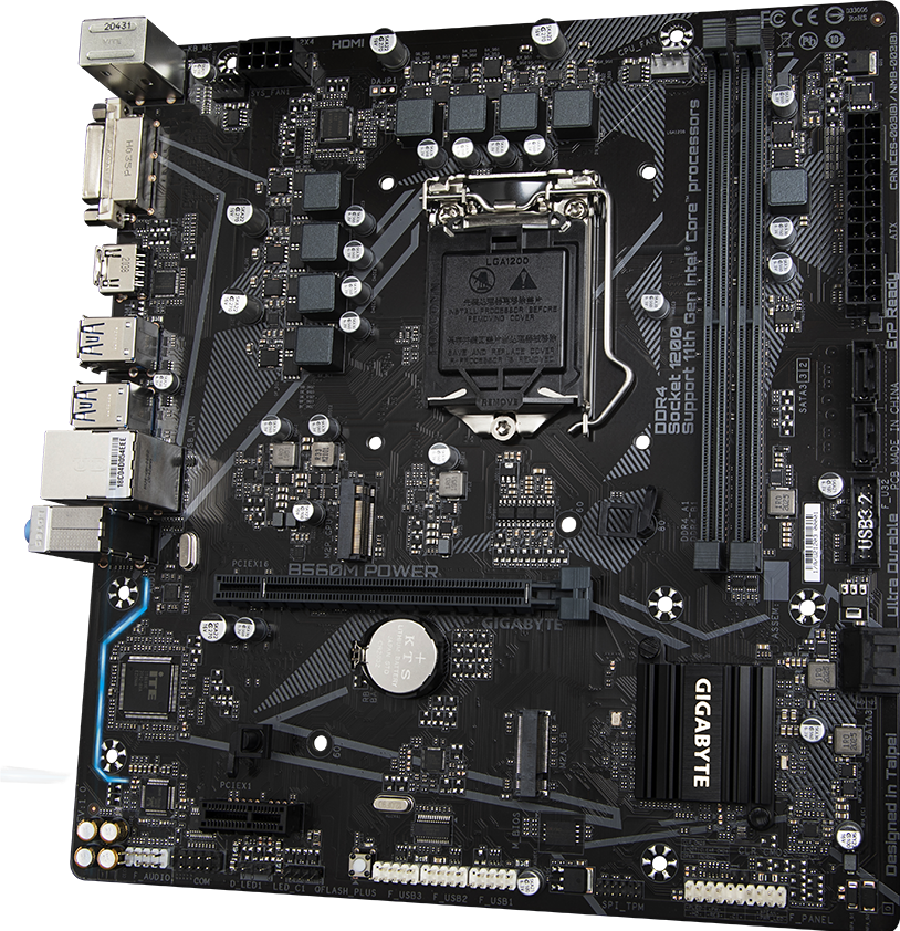 B560M POWER (Rev. 1.x) Tarjetas Madre - GIGABYTE Latin America