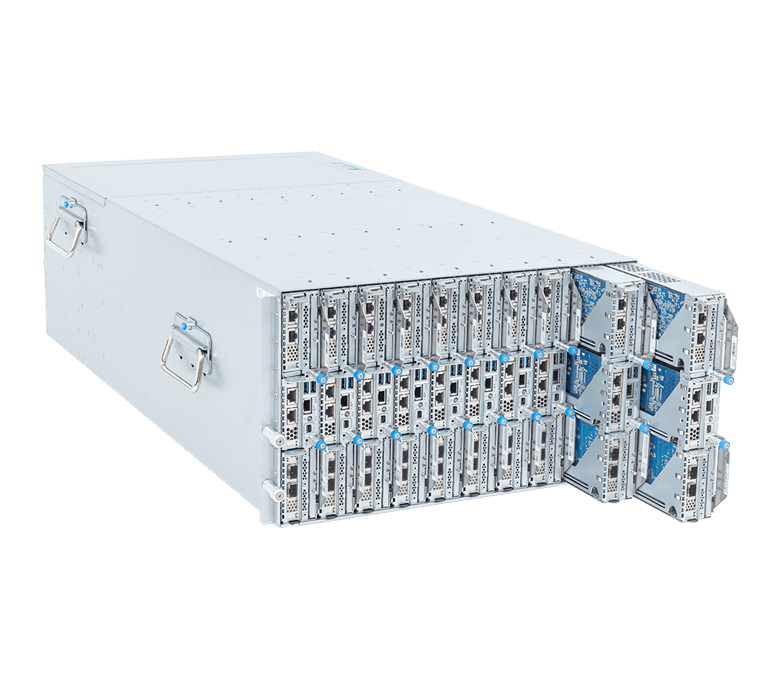 all-new blade server were showcased at MWC