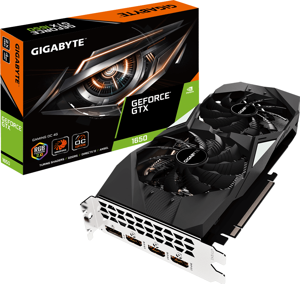 Graphics Card - GeForce® GTX 1650 GAMING OC 4G