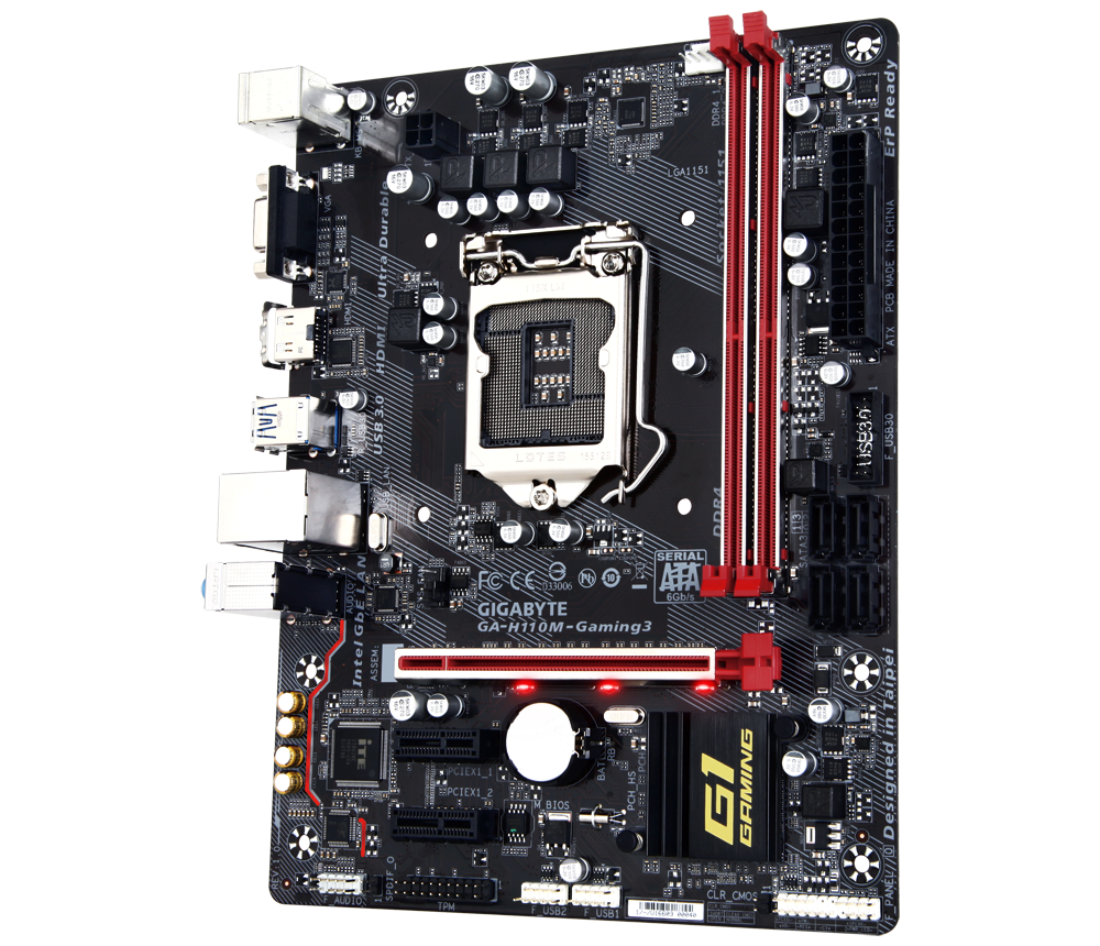 GAH110MGaming 3 (rev. 1.0) Galería de Imágenes Placas Base