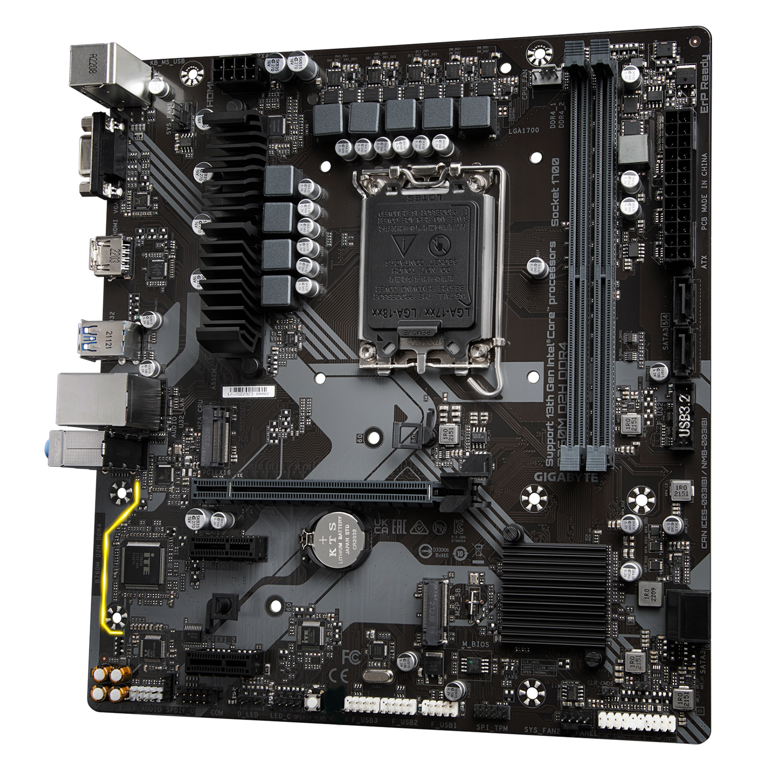 B760M D2H DDR4｜GIGABYTE