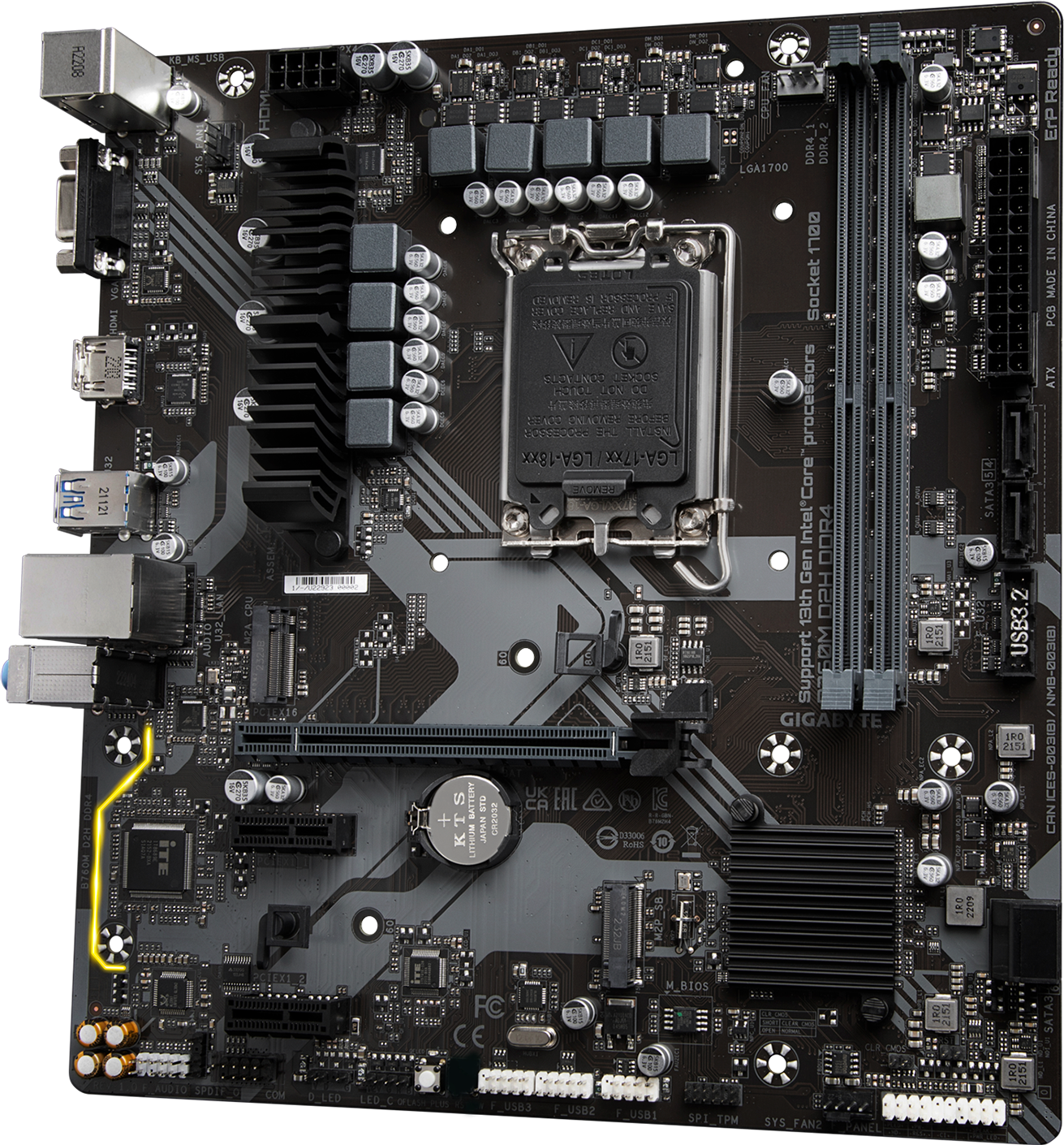 B760M D2H DDR4 (Rev. 1.0) - GIGABYTE Brazil