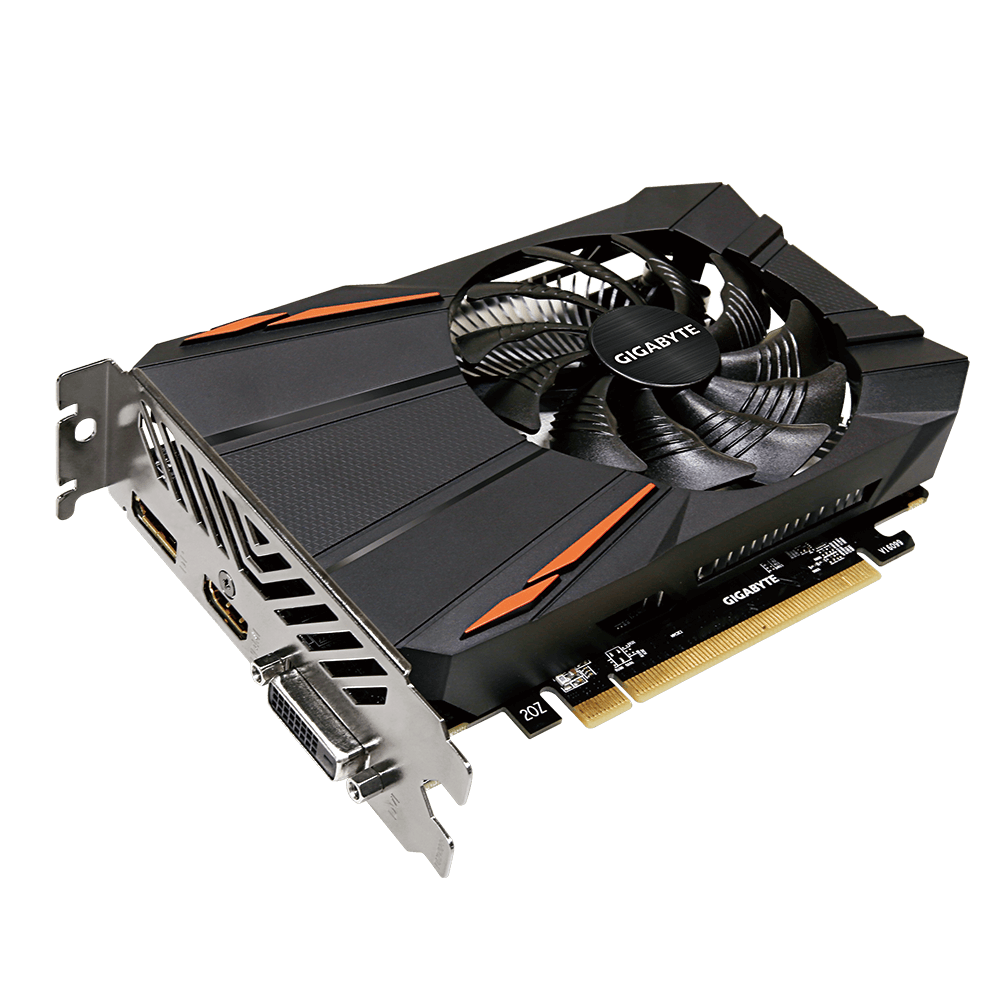 Radeon RX 550 D5 2G rev. 2.0 Gallery Graphics Card GIGABYTE