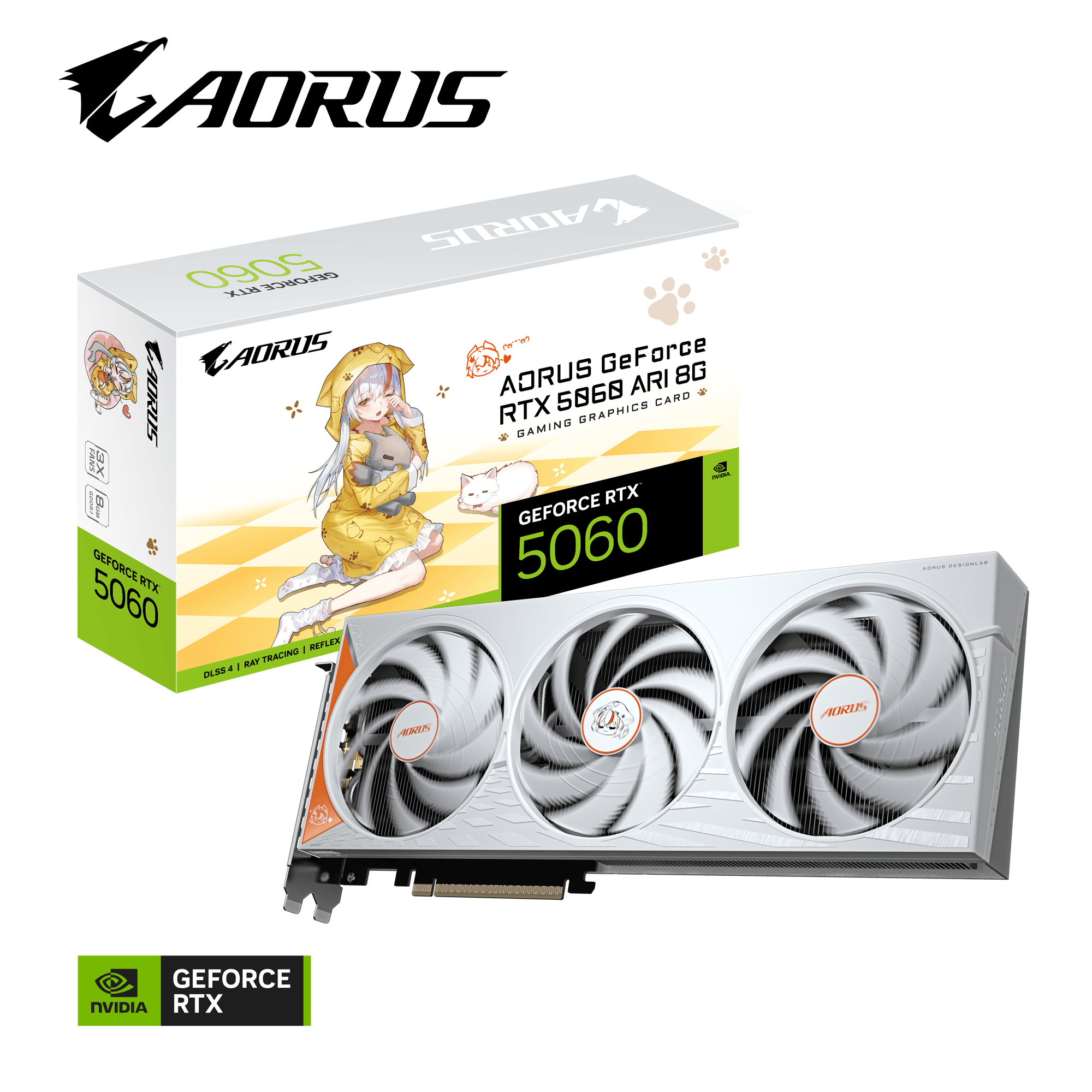 AORUS GeForce RTX™ 5060 ARI 8G