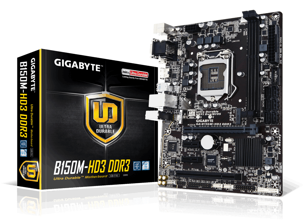 GA-B150M-HD3 DDR3 (rev. 1.0) 概要 | マザーボード - GIGABYTE Japan