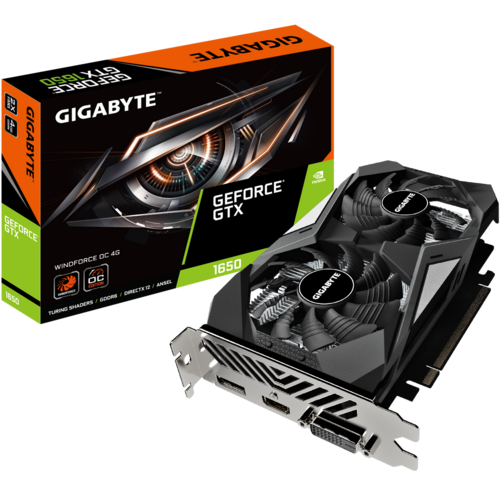 GeForce® GTX 1650 D6 WINDFORCE OC 4G (rev. 2.0) - Grafikkarten