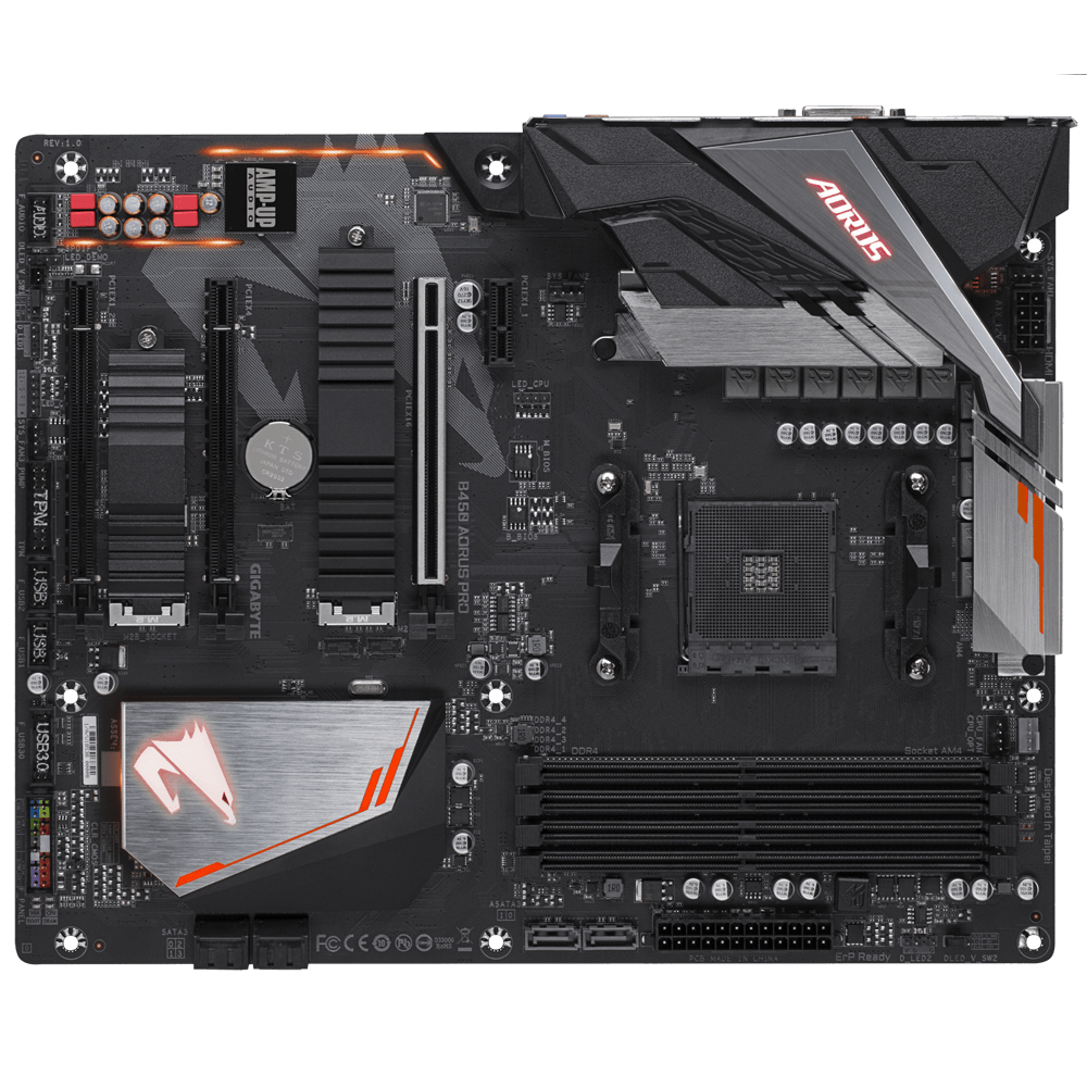 B450 AORUS PRO (rev. 1.0) Key Features | Motherboard
