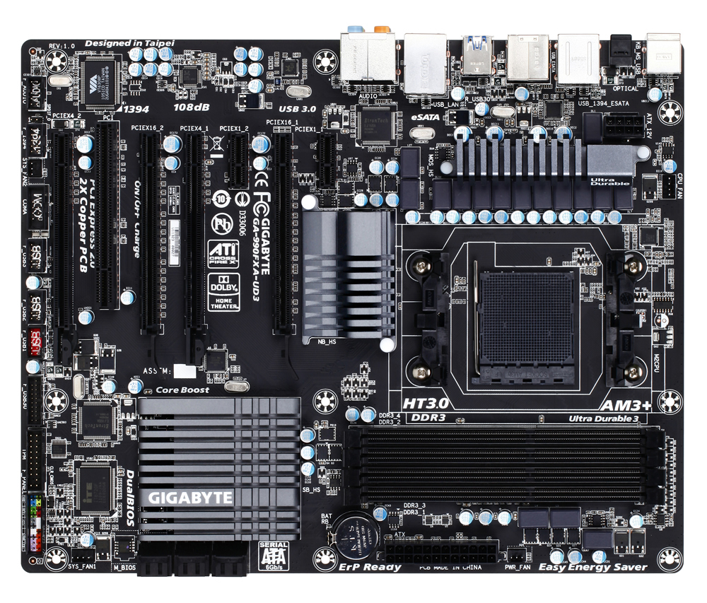 gigabyte motherboard 990fxa ud3