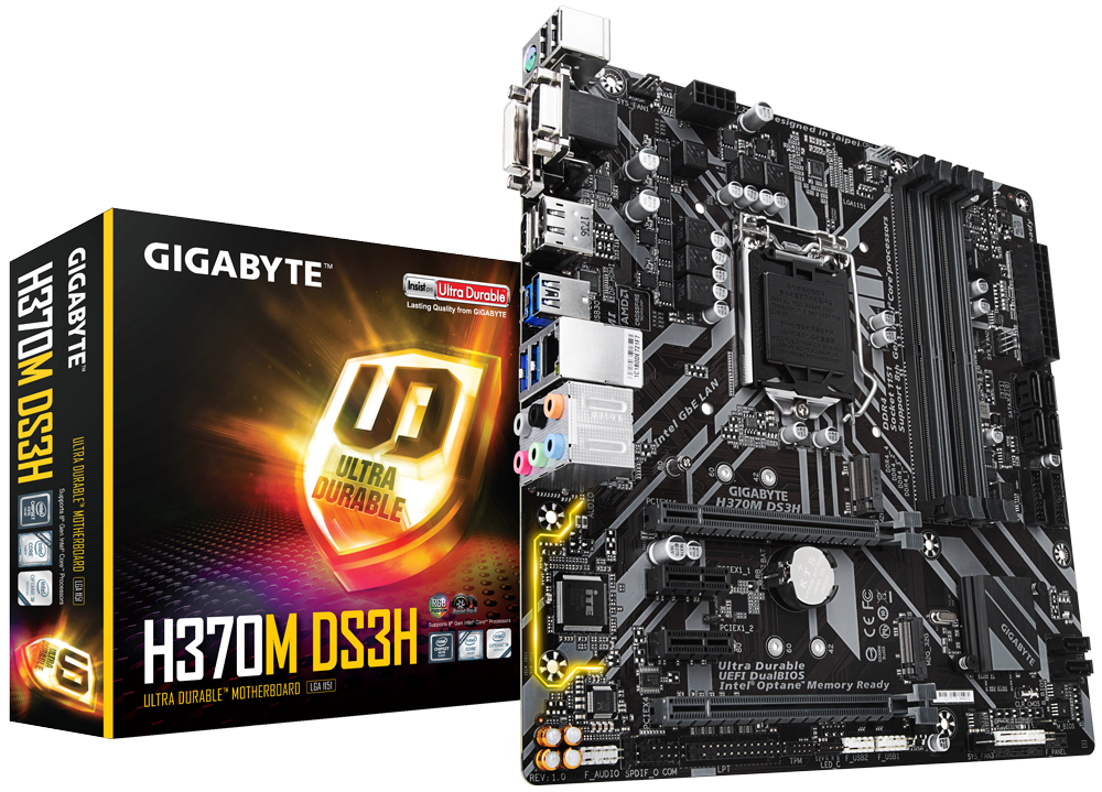 H370M DS3H (rev. 1.0) Key Features | Motherboard - GIGABYTE Global