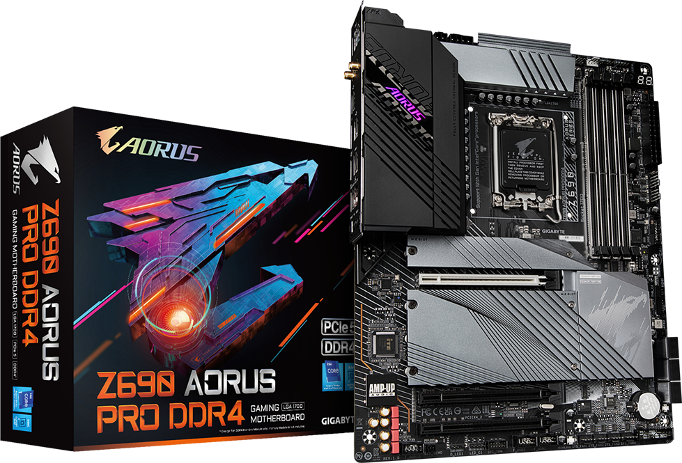 Z690 AORUS PRO DDR4 (Rev. 1.x) Tarjetas Madre - GIGABYTE Latin America