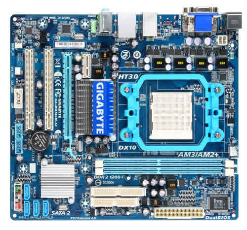 GA-MA78LM-S2 (rev. 1.0) - เมนบอร์ด