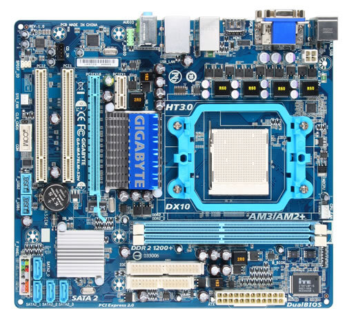 GA-MA78LM-S2H (rev. 1.0) - เมนบอร์ด