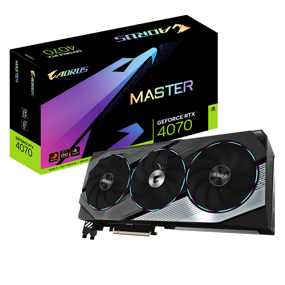 Gigabyte GeForce RTX 4070 Windforce OC 12 Go GDDR6X DLSS3