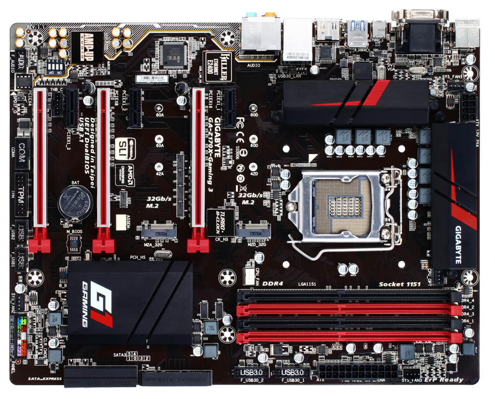 GA-Z170X-Gaming 3 (rev. 1.1) Gallery | Motherboard - GIGABYTE Global