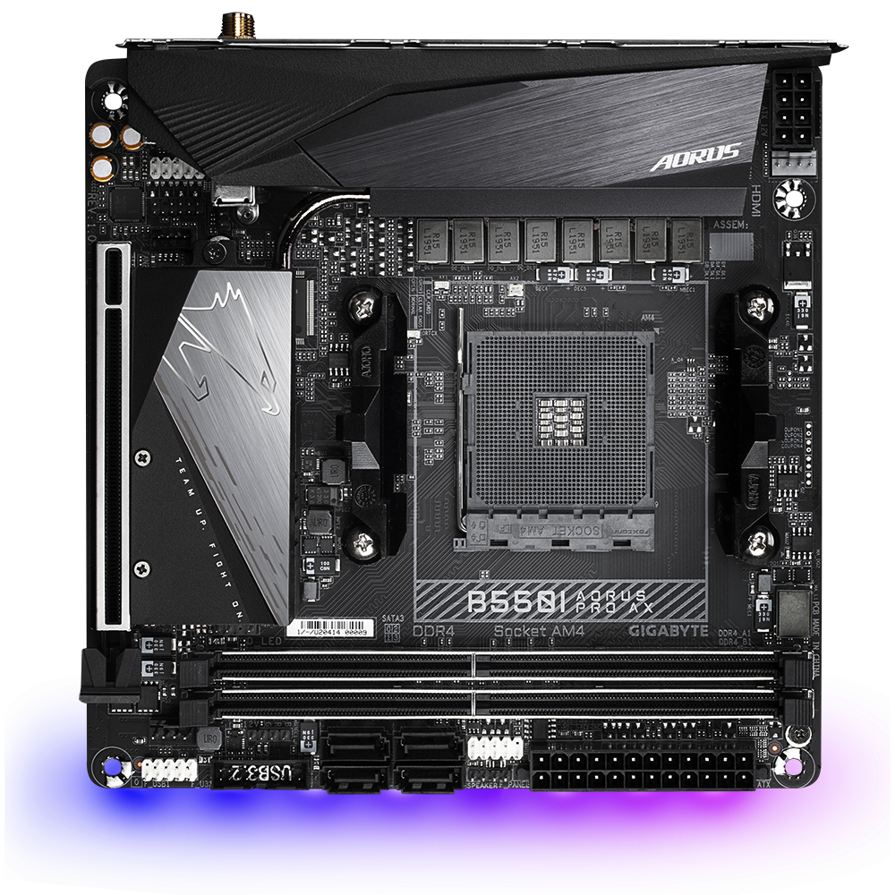 GIGABYTE マザーボードは最新 AMD Ryzen プロセッサー対応済