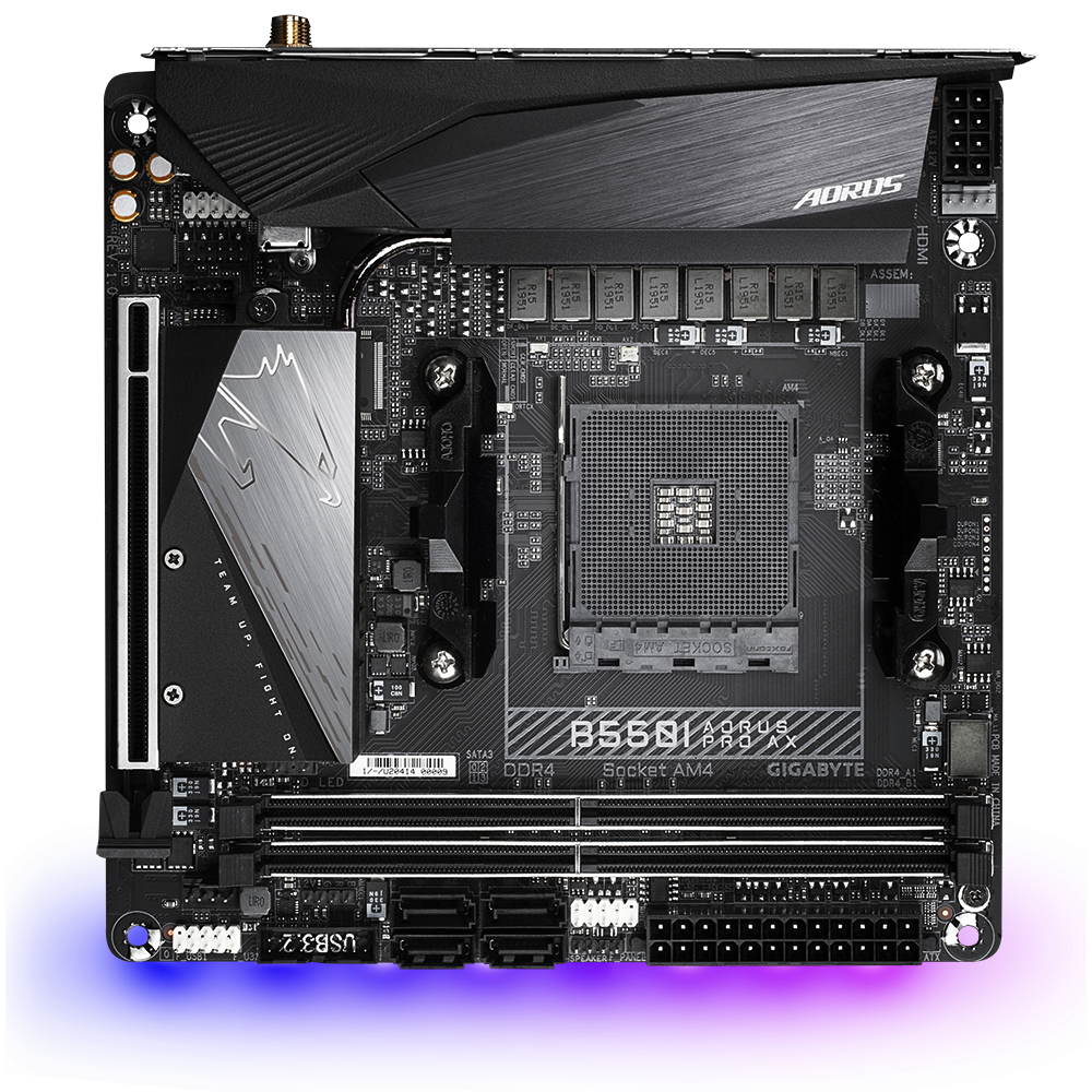B550I AORUS PRO AX 1.1 Key Features | Motherboard - GIGABYTE Global