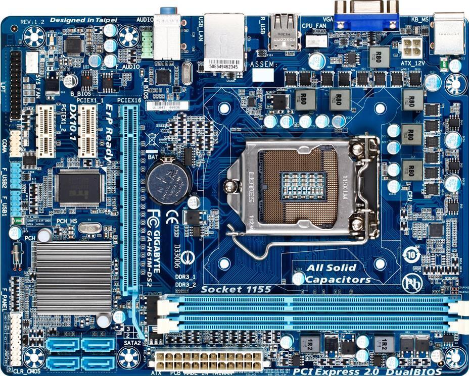 Motherboard - GA-H61M-DS2