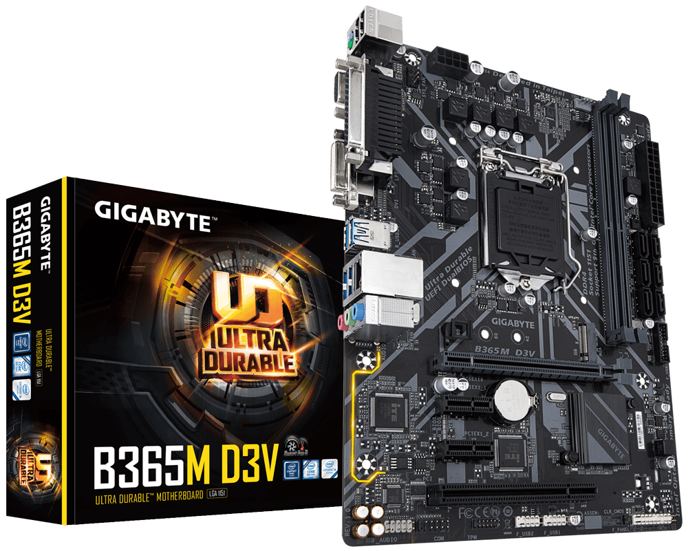 B365M D3V (rev. 1.0) Key Features | Motherboard - GIGABYTE Global