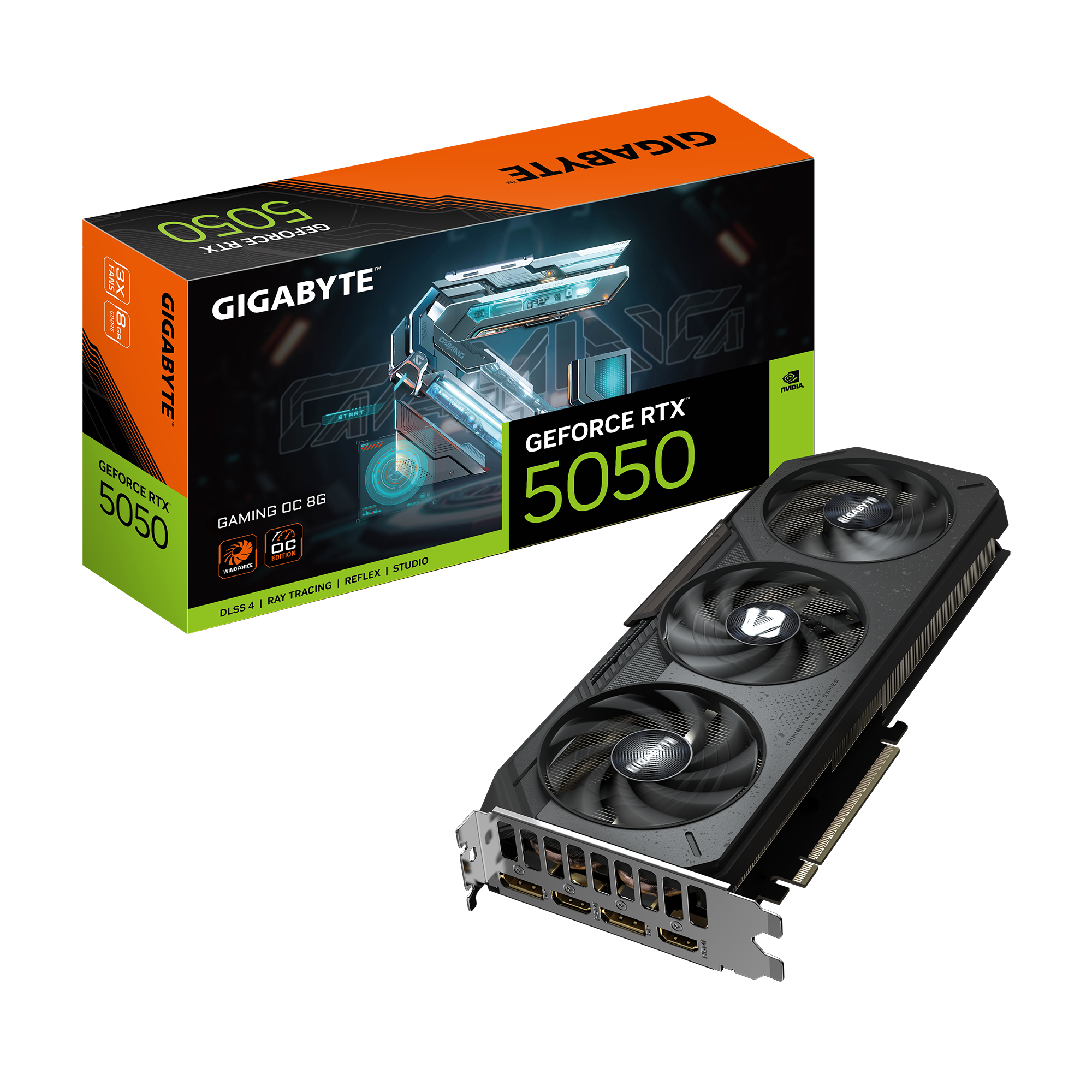 GeForce RTX™ 5050 GAMING OC 8G｜AORUS - GIGABYTE Kyrgyzstan